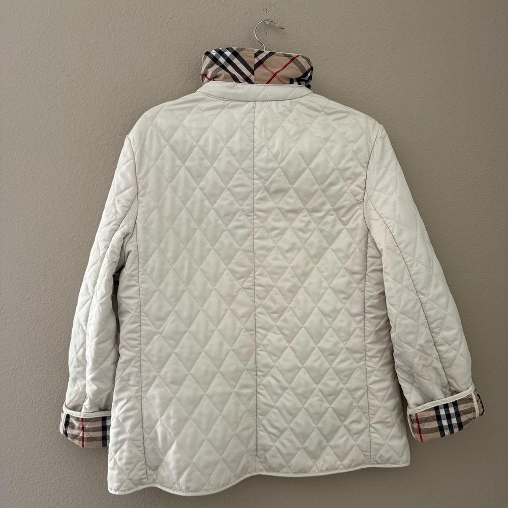 BURBERRY Quilted Nova Check Jacket Size Large - Picture 6 of 13